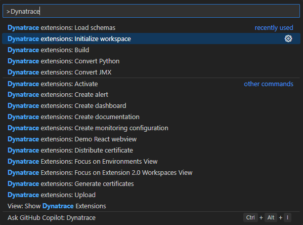 Init workspace